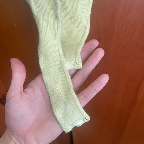 Free People long sleeve open back bodysuit - Picture 3 of 4